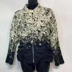 Zoe D 100% wool jacket size medium